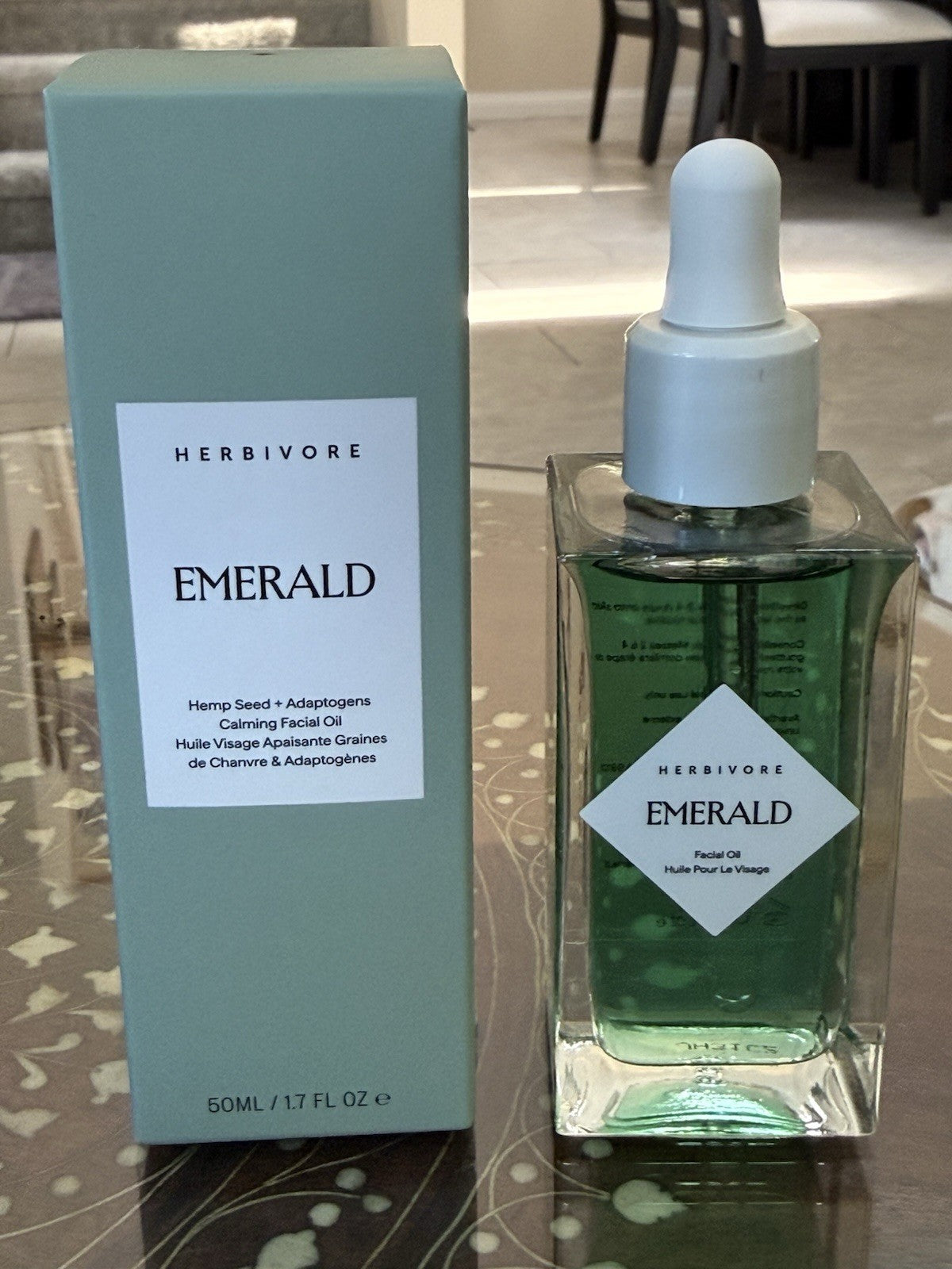 Herbivore Botanicals Emerald Calming Facial Oil - 1 fl. oz New In Box