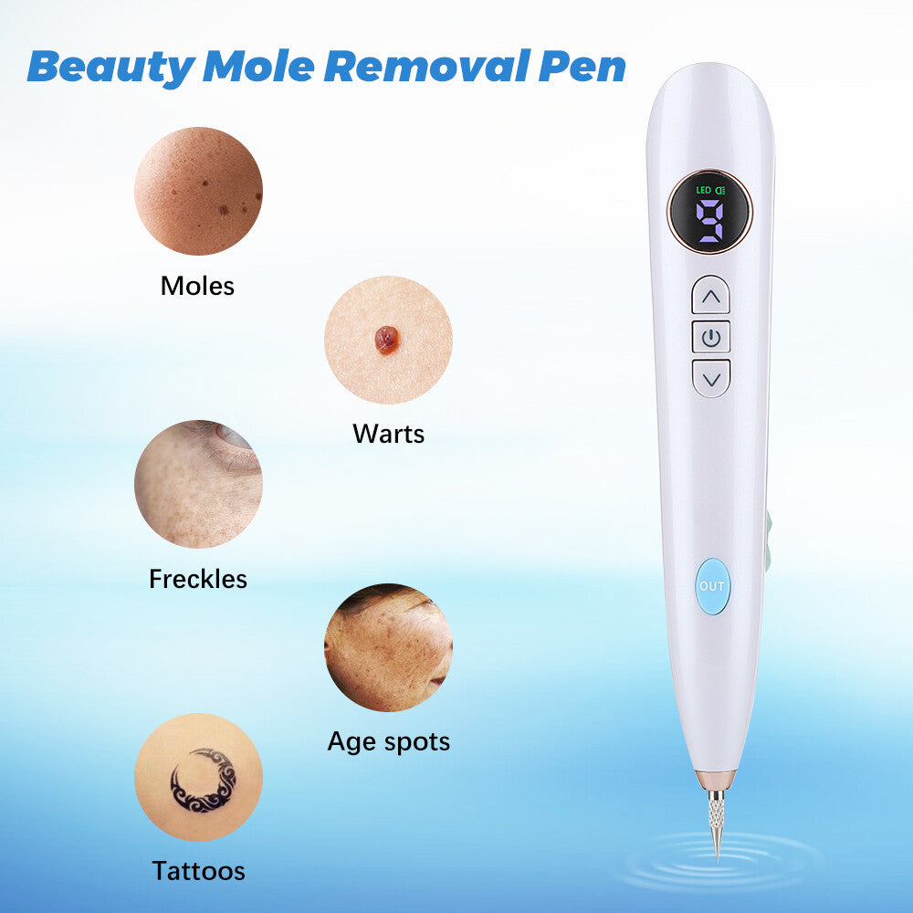 Laser Skin Tag Remover Pen for Mole Wart Freckle Dark Spot Removal