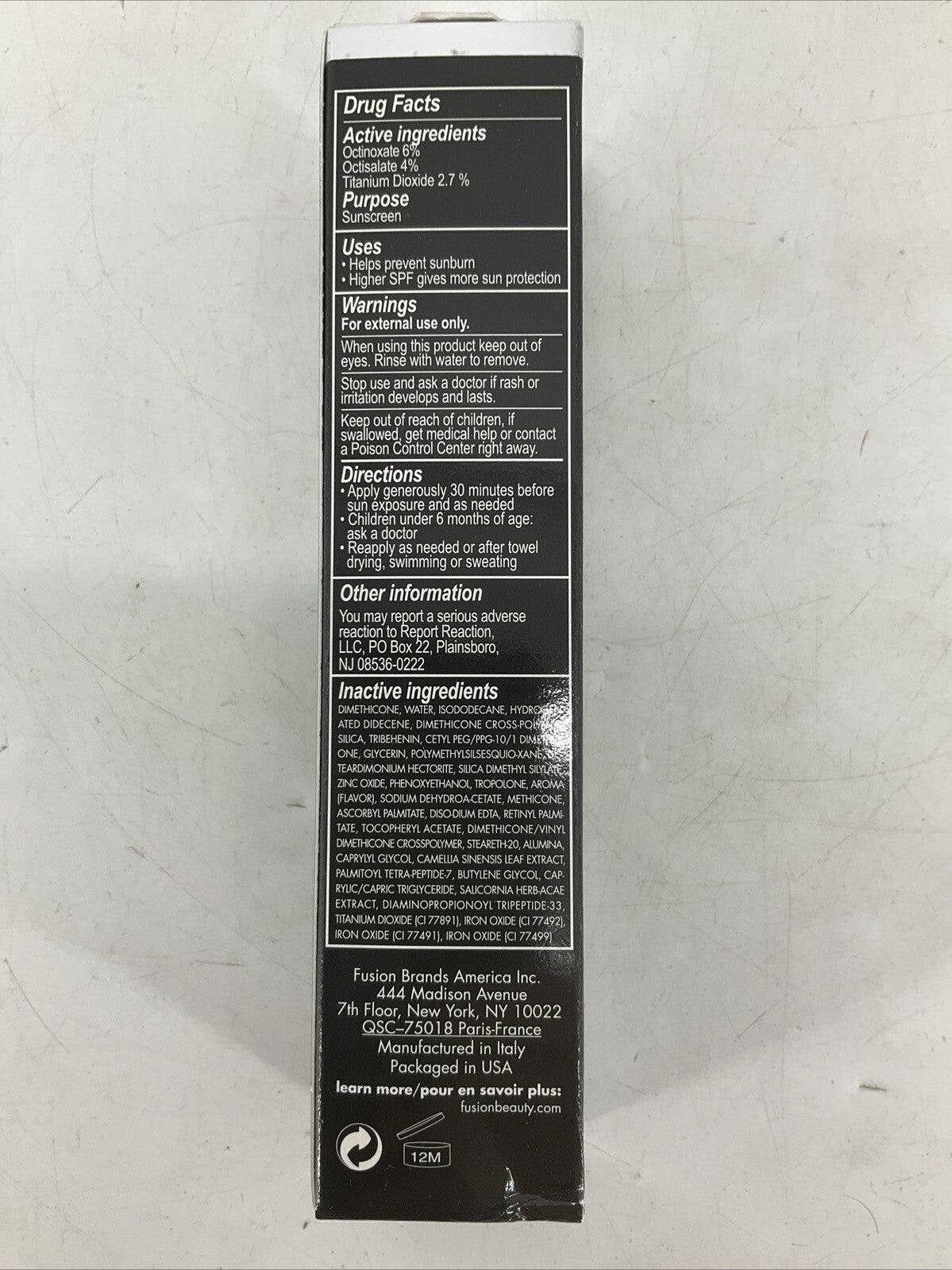 3 Pack FusionBeauty PrimeResults Tinted Moisturizer Sand 50ml 1.7fl