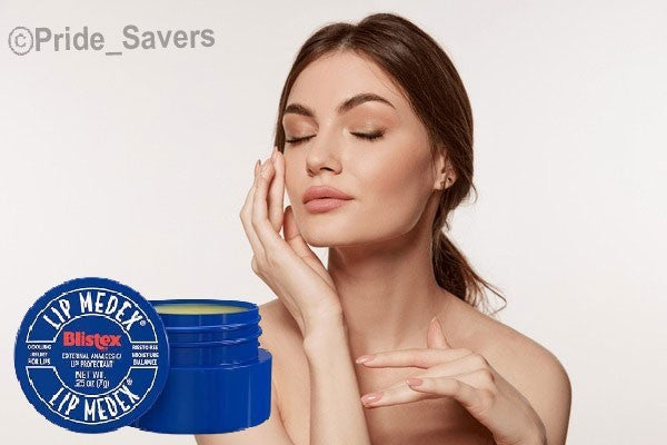 Cooling Relief Lip Balm Set - Moisturizing & Soothe for Sore Lips - 3 Pack