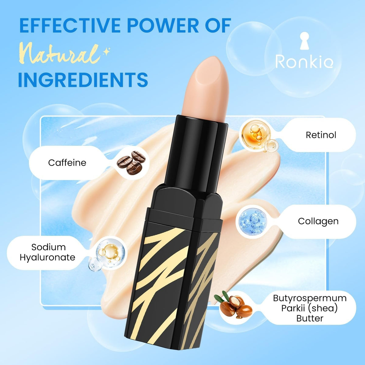 Hydrating Caffeine Eye Balm for Anti-Aging & Brightening Under-Eyes