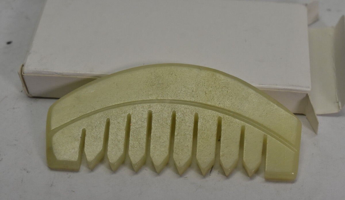 3.5-Inch Ethically Sourced Jade Hair Comb for Hair Care and Styling
