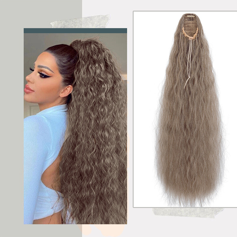 200g Thick Large Drawstring Ponytail Clip-In Hair Extension for Full Head