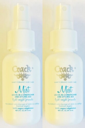 Leave-In Conditioner Spray 2 oz Hair Styling Aid - Crack