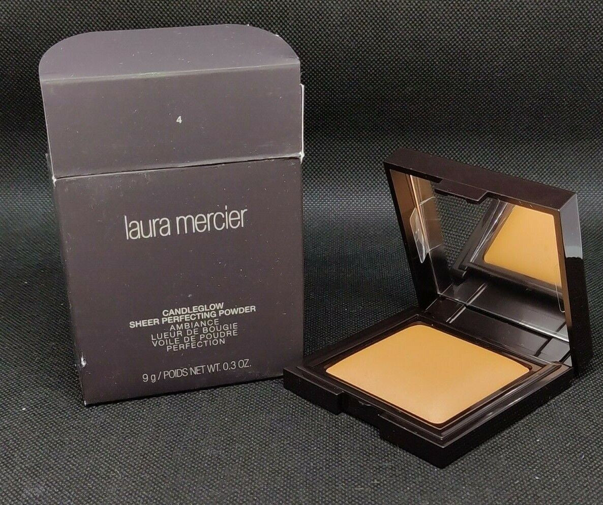 Laura Mercier Candleglow Sheer Perfecting Powder No.4 Medium 0.3oz Radiant Face Powder