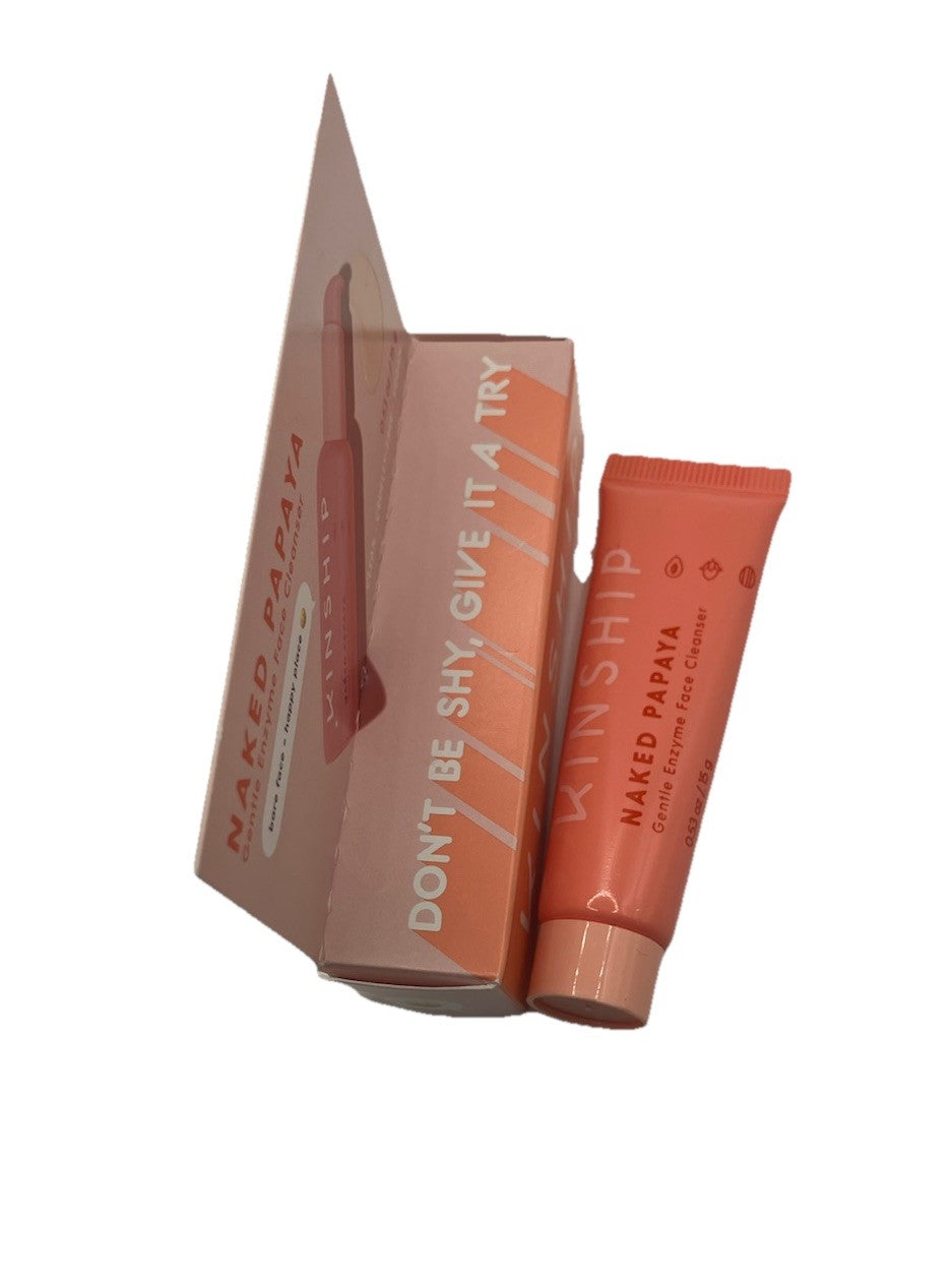 Gentle Enzyme Face Cleanser Travel Size for Skin Care - Papaya Extract