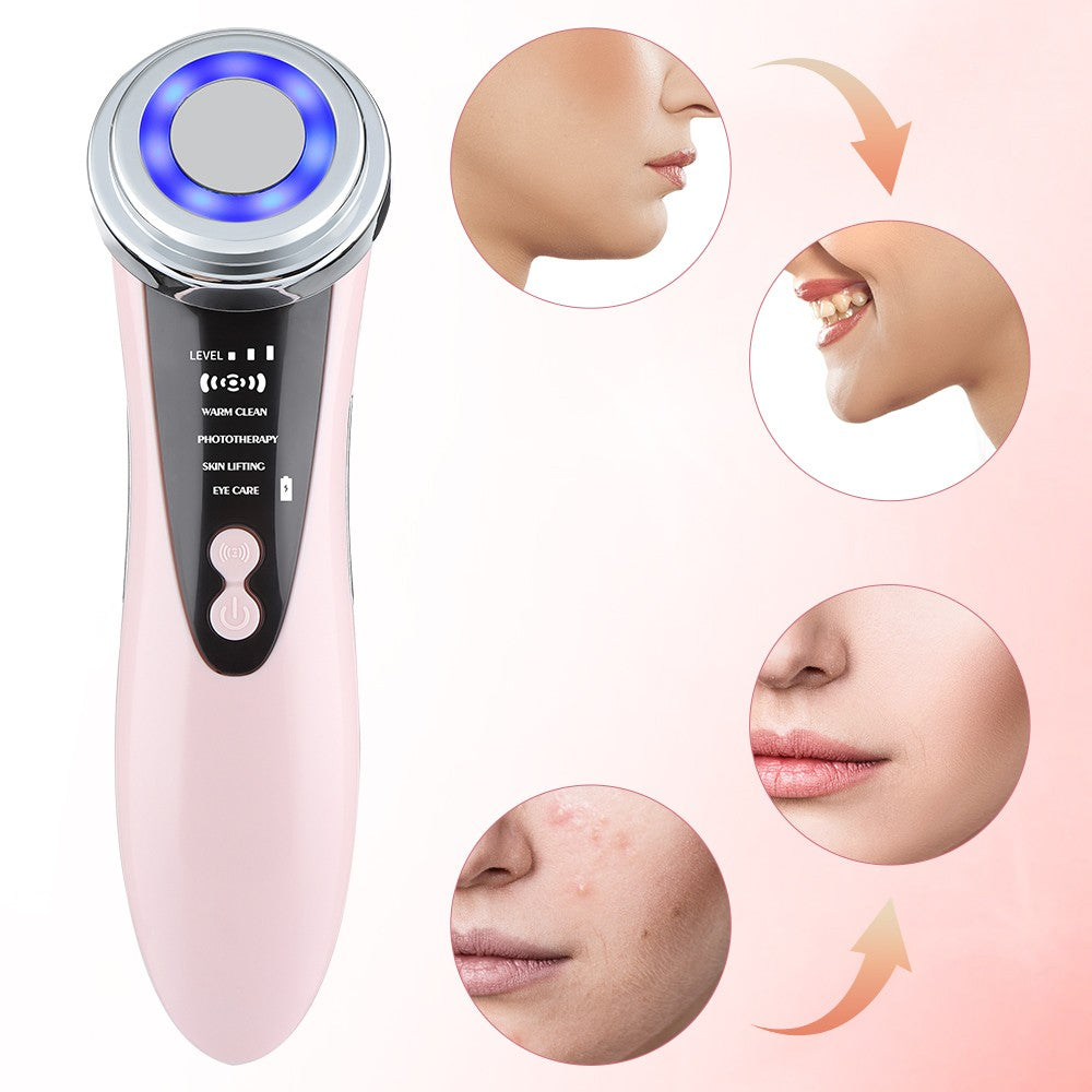 Multifunctional Facial Skin Care Massager with Light Therapy & Eye Care