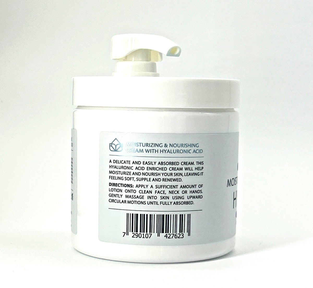 Hyaluronic Acid Anti-Aging Skin Care Cream - 16.9 oz Moisturizer for Face & Body