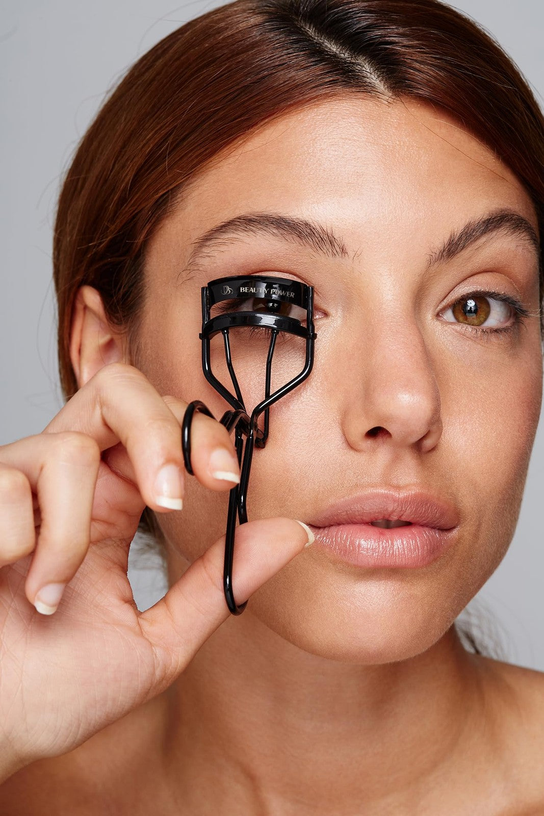 Eyelash Curler Set with 5 Replacement Pads, Eyebrow Brush & Satin Travel Bag