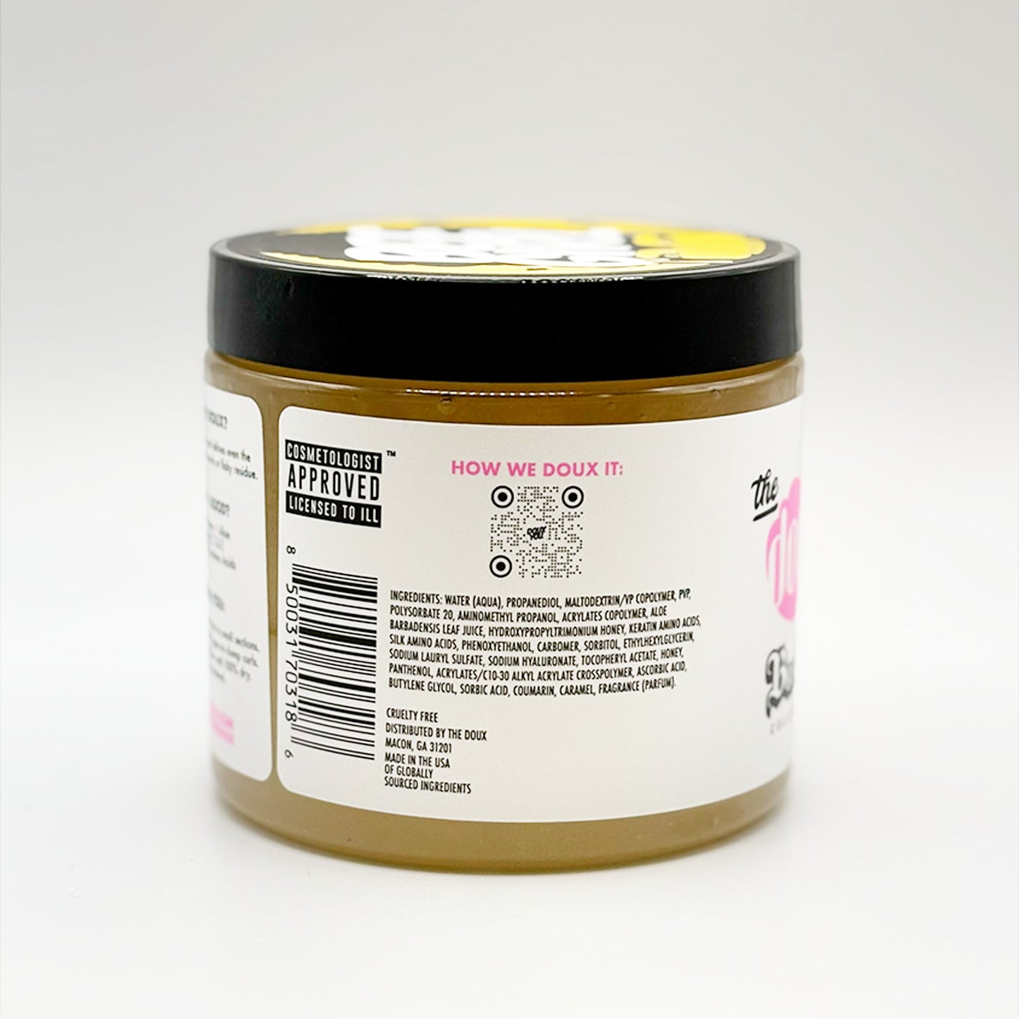 Honey Curl Defining Custard for All Natural Hair - 16oz Curl Cream