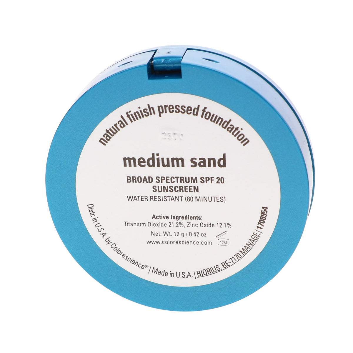 Mineral Foundation SPF 20 - Natural Finish Medium Sand 0.42 oz