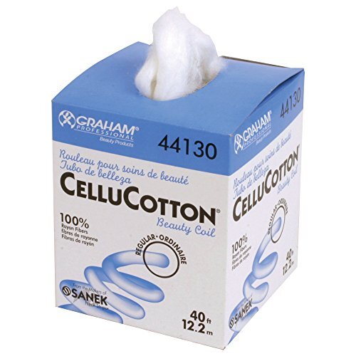 CelluCotton Beauty Coil 100% Rayon Regular - Graham Professional Spun Cotton Wounds