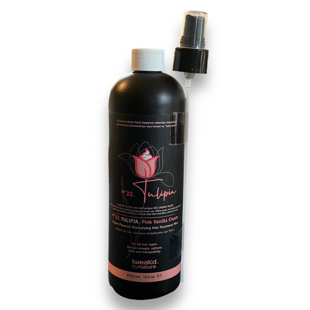 Revitalizing Hair Treatment Mist with Tulipia Flower - 16 oz, Pack of 2