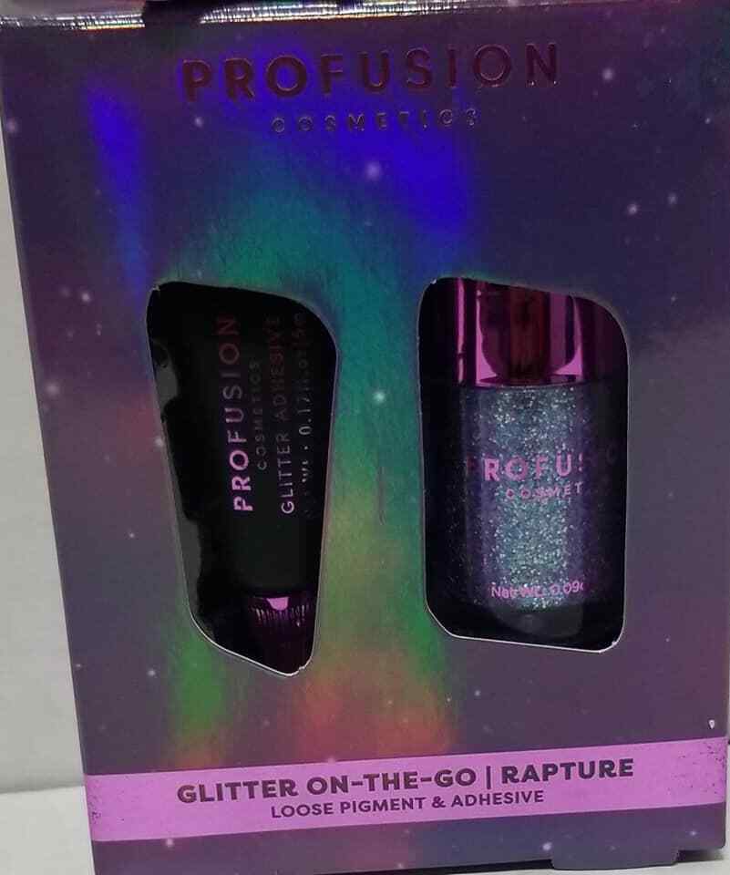 Loose Glitter Pigment with Adhesive for Makeup & Crafts - Rapture