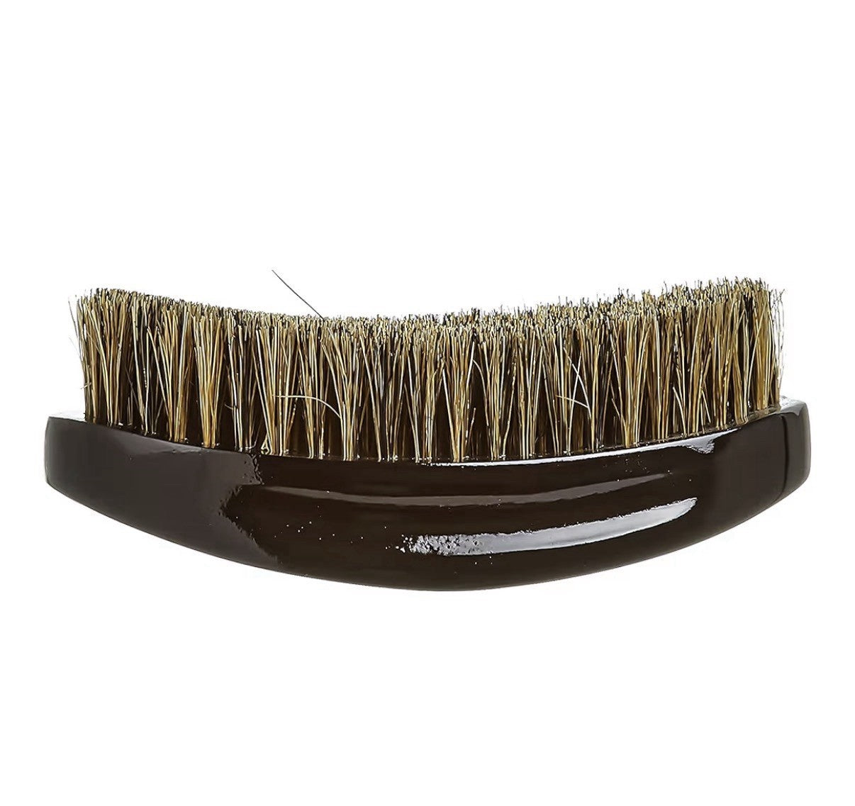 Pet Grooming Brush - Soft Boar Hair for Gentle Wave Training BR14