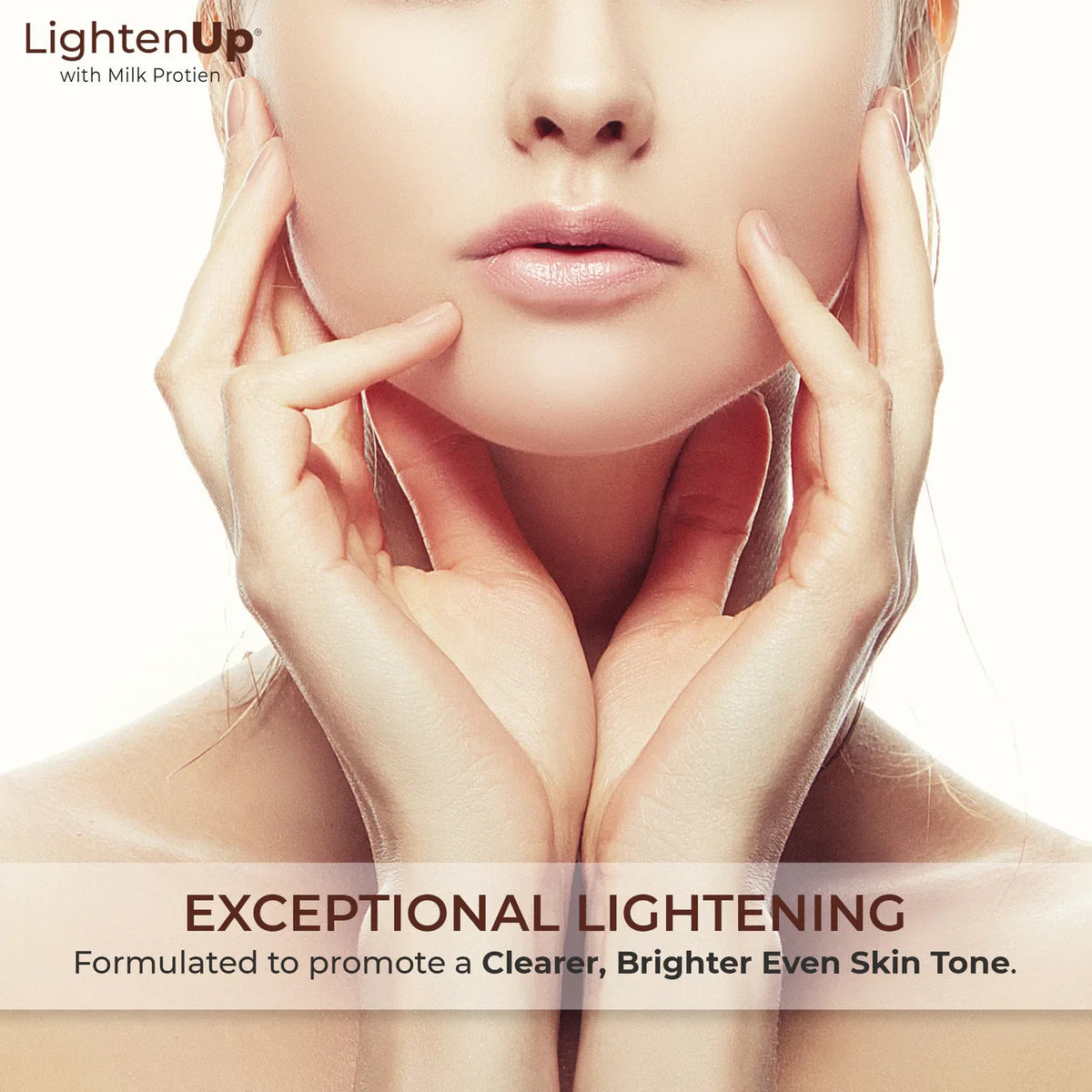 Brightening Serum with Milk Protein and Lactic Acid for Dark Spots & Radiance - 1 oz