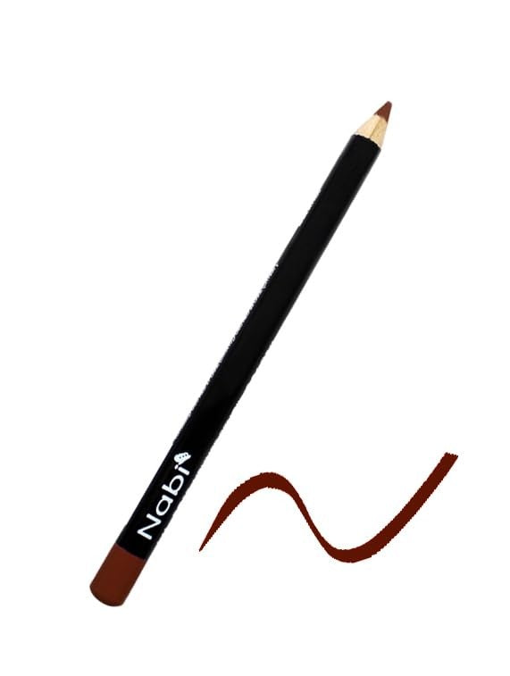 12-Piece Brown Lip Liner Pencil Set - Long-Lasting, Precise, Waterproof