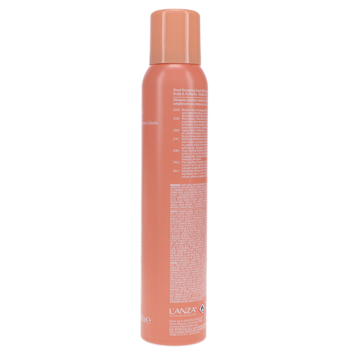 Root Effects Volumizing Hair Mousse - Strong Hold, Nourishing Formula