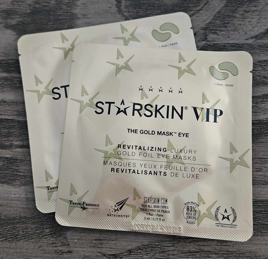 Gold Eye Mask Set - 2 Pairs VIP Collagen Eye Treatment Masks
