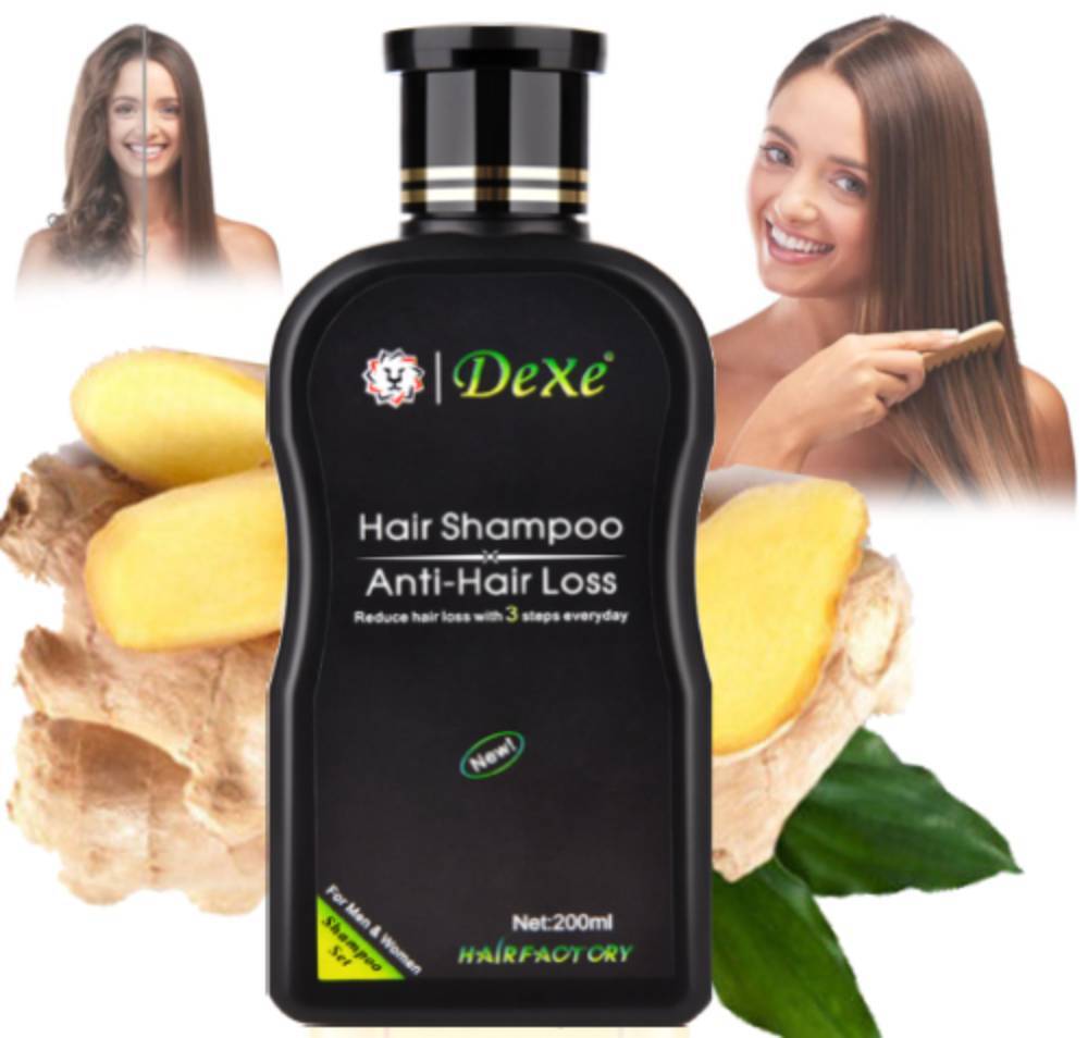 Instant Ginger Hair Regrowth Shampoo Growth Anti-Hair Loss Care 200ml