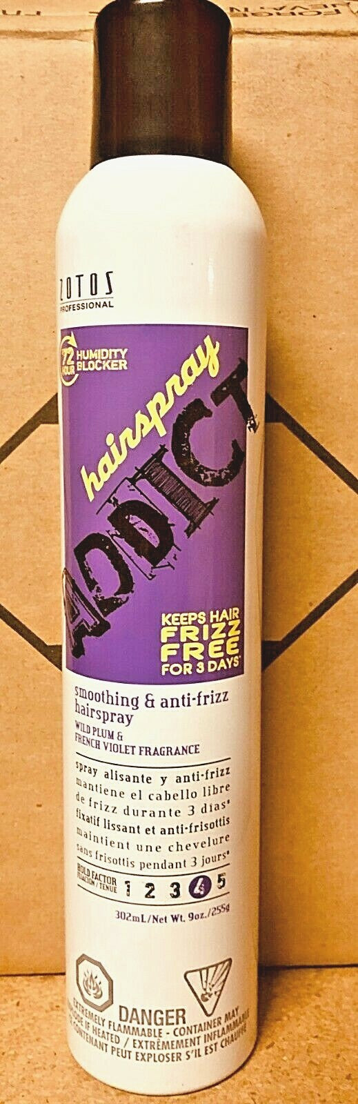 Anti-Frizz Hair Spray with Wild Plum & Violet Fragrance - 9 oz