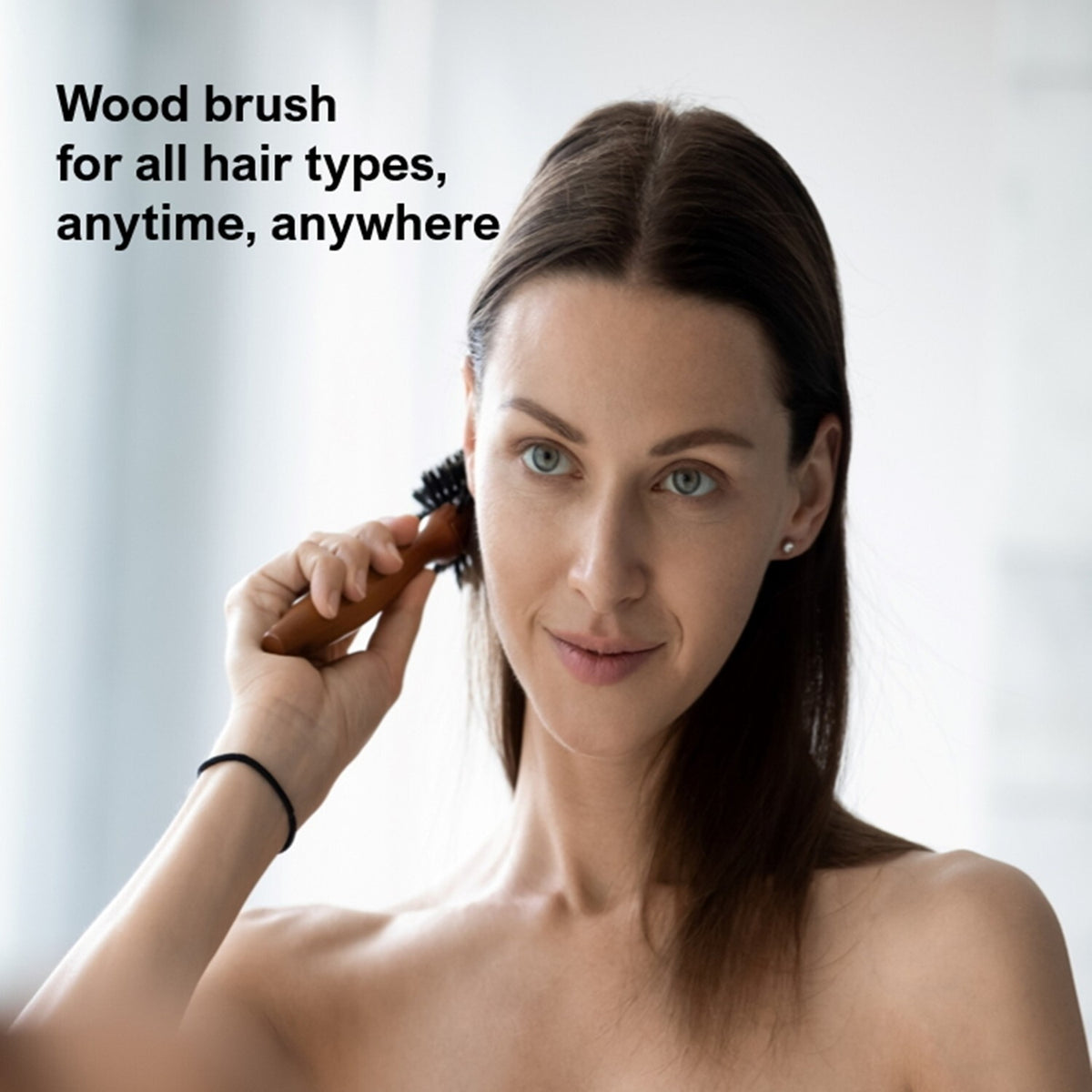 Round Boar Bristle Hair Brush for Blow Drying & Styling - Aveda Style