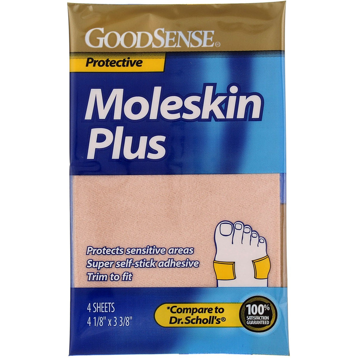 Moleskin Plus Blister Relief Sheets - 3 Pack (12 Count)