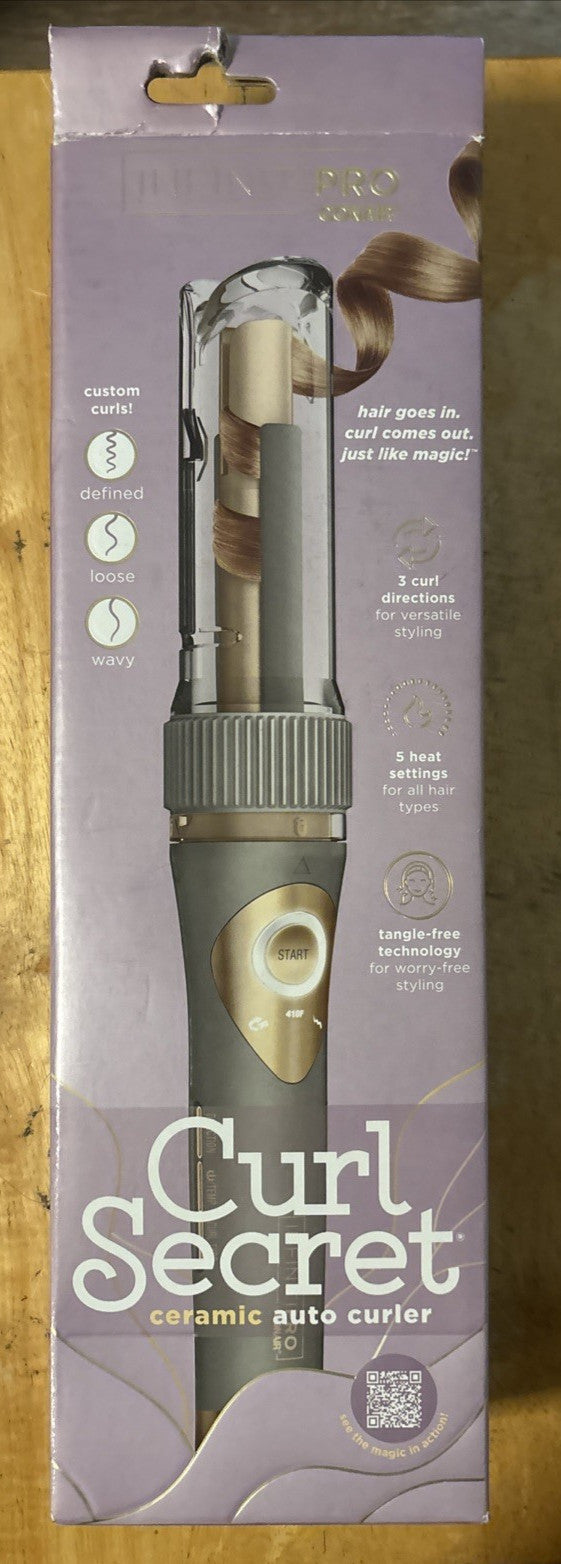 Conair InfinitiPro Curl Secret Ceramic Auto Hair Curler - New
