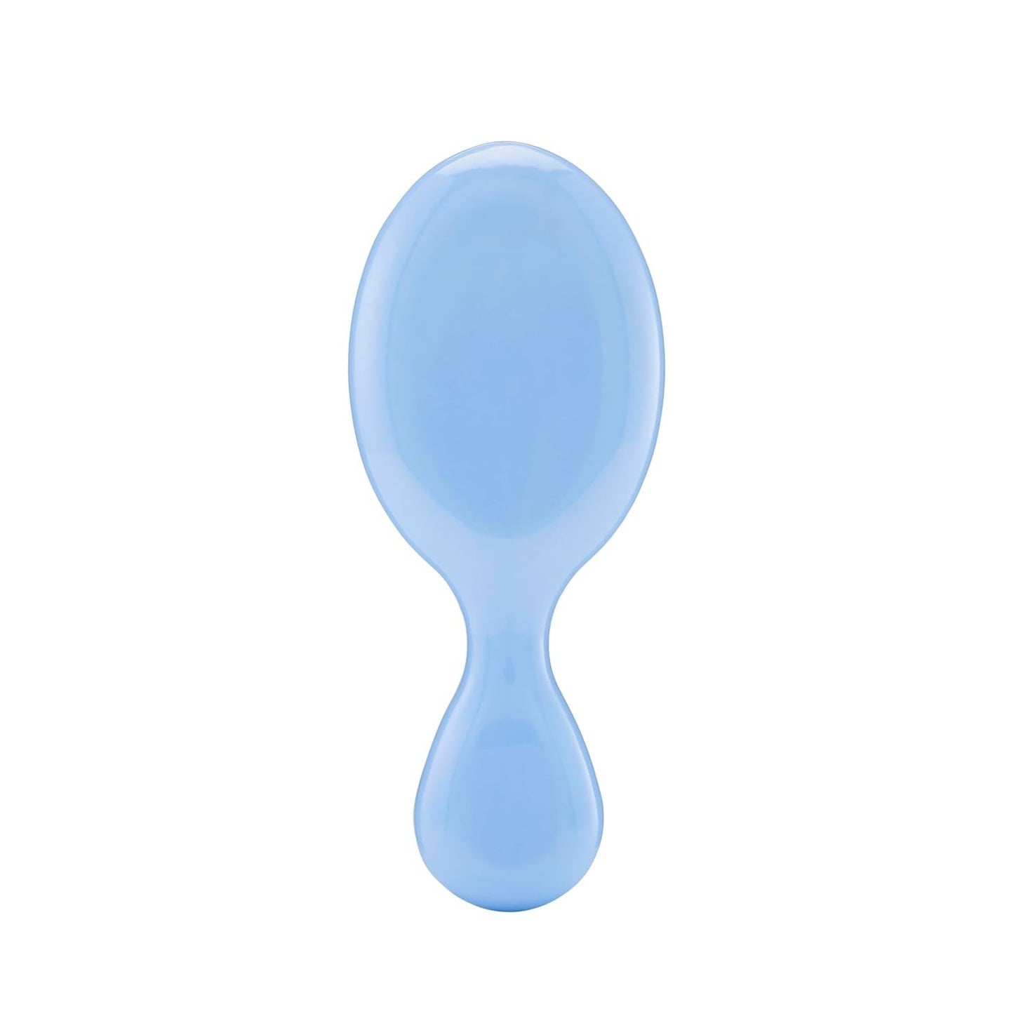 Mini Detangler Brush in Sky for Wet and Dry Hair - Portable Hair Comb