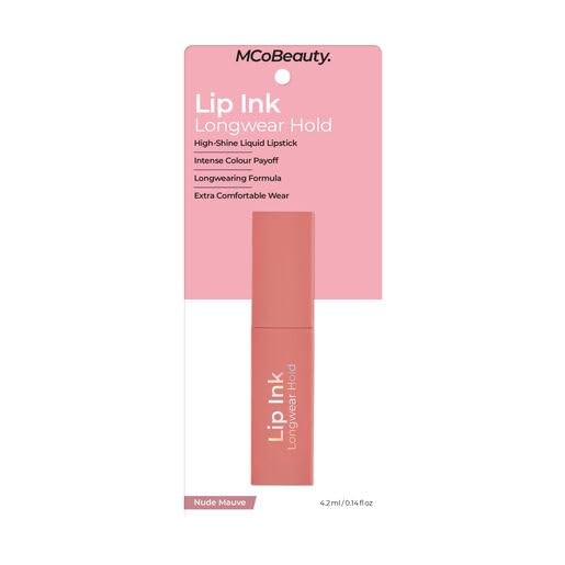 Longwear Lip Ink Nude Mauve - Smudge-Resistant Liquid Lipstick