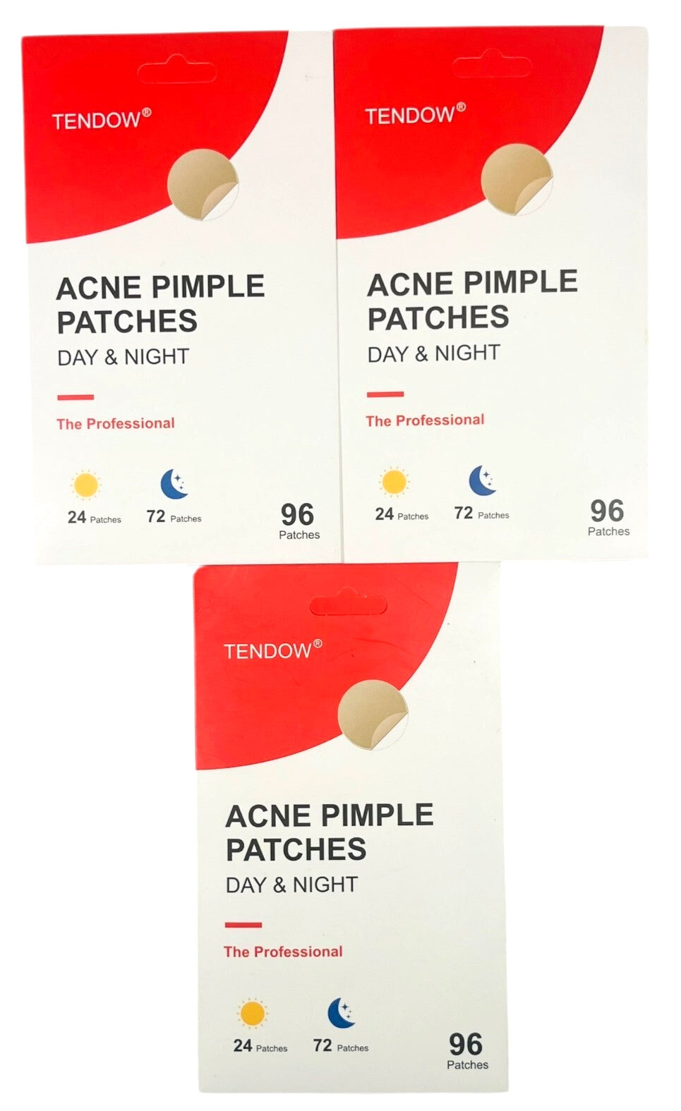 Acne Pimple Patches - The Professional 24 Day & 72 Night Set - Lot of 3