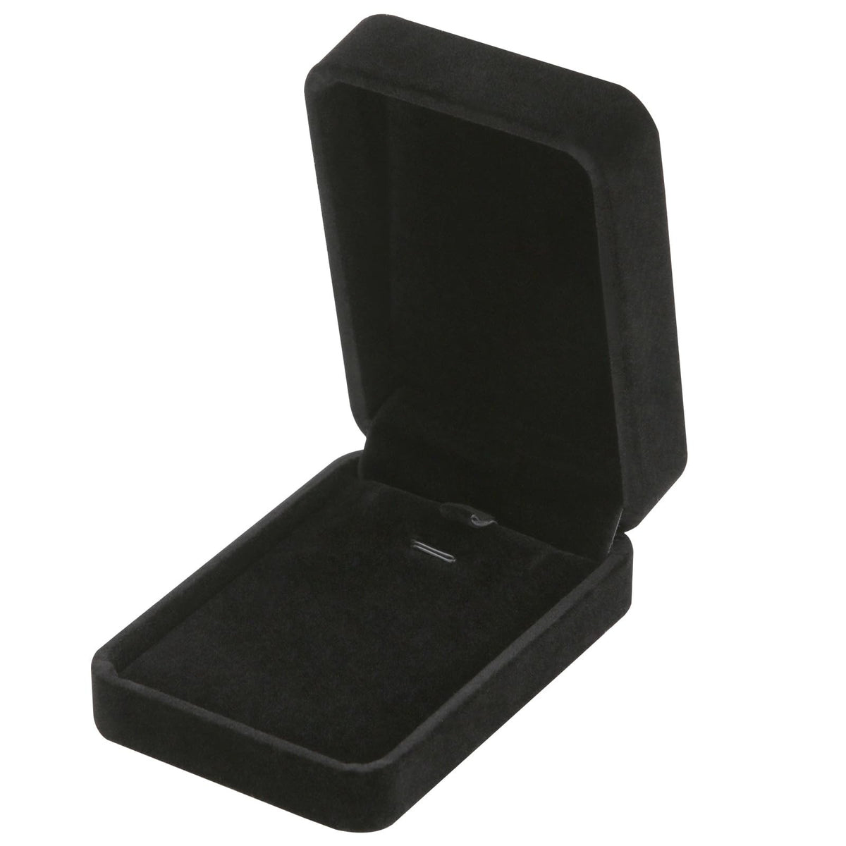 6 Pack Velvet Jewelry Pendant Boxes for Necklaces & Rings - 3.9x2.75x1.4 Inches