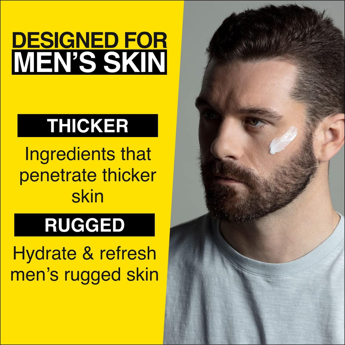 Men’s Skincare Kit - Detox Exfoliating & Hydrating Face Care Set, 3 Pieces