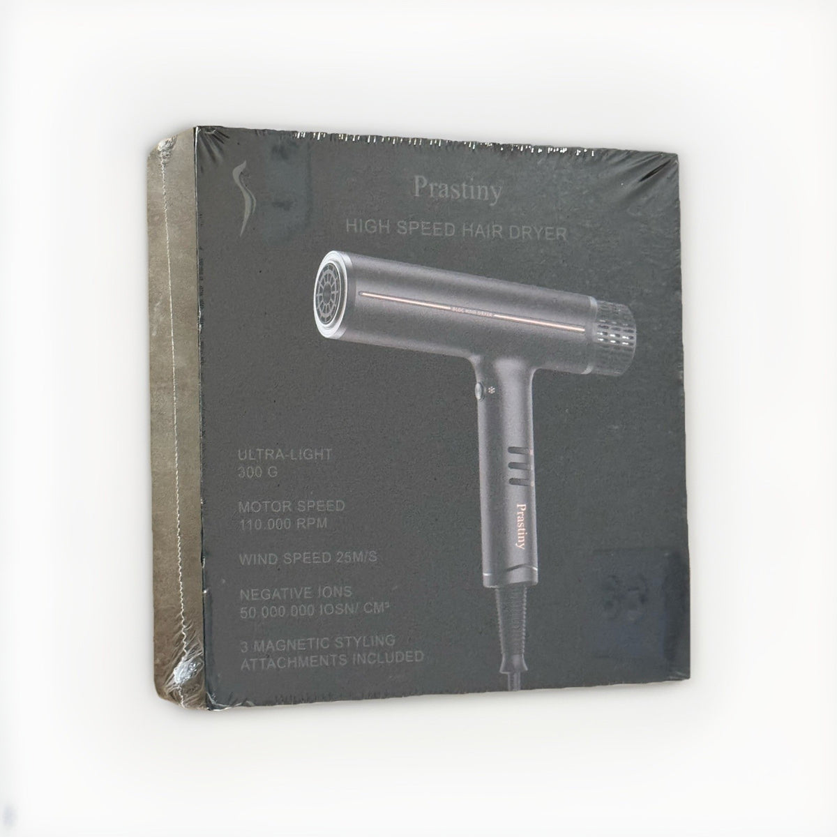 Professional Ionic Hair Dryer with Diffuser - High Speed Lightweight Styling Tool