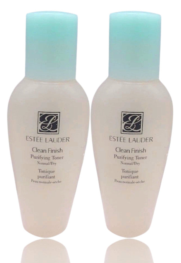 Estee Lauder Purifying Toner for Normal to Dry Skin - 2 x 1 oz Lot