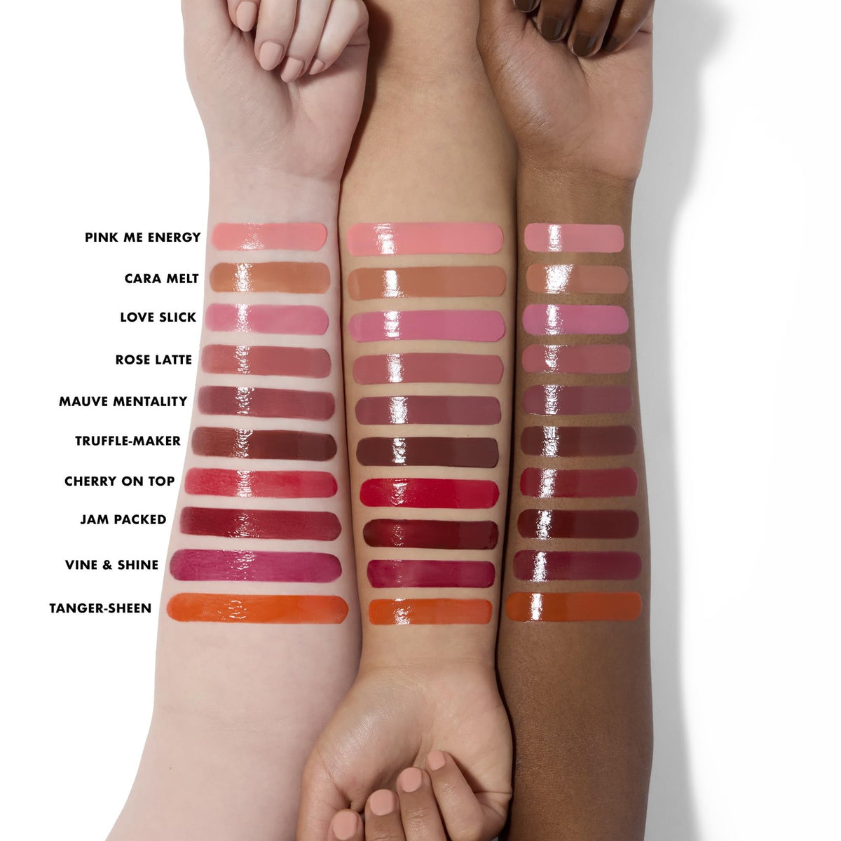 Tinted Lip Oil Stick with Hydrating Shea & Jojoba - Buildable Color, Soft Shine
