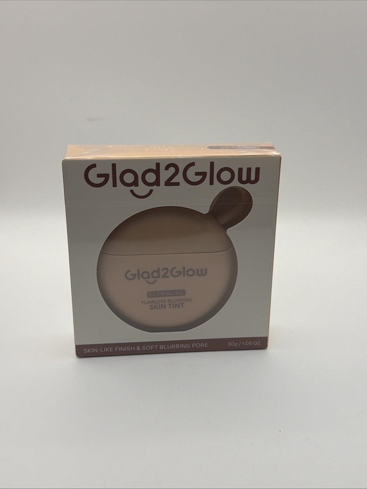Glad2Glow Flawless Blurring Skin Tint High Coverage Lightweight 02 Praline