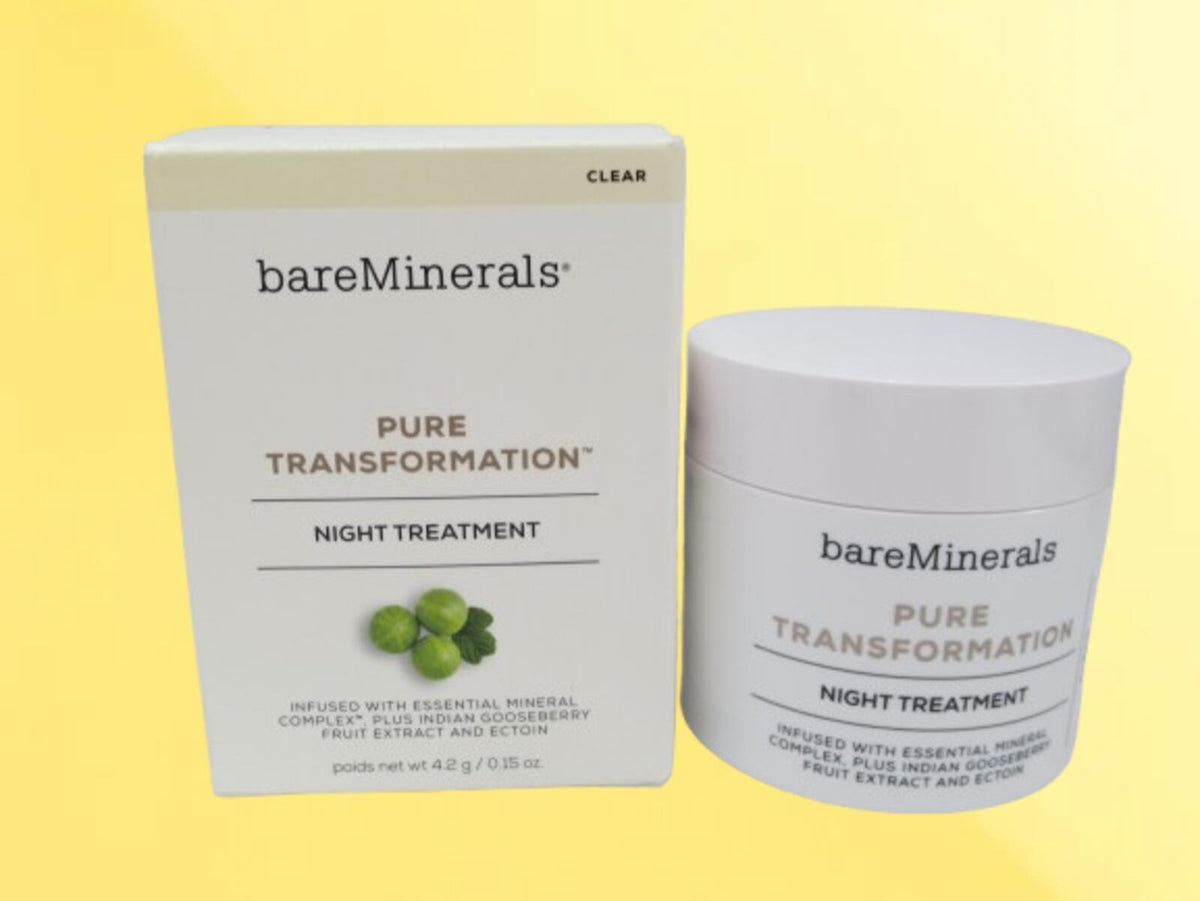 Pure Transformation Clear Night Treatment - Skin Care Night Mask 0.15 oz