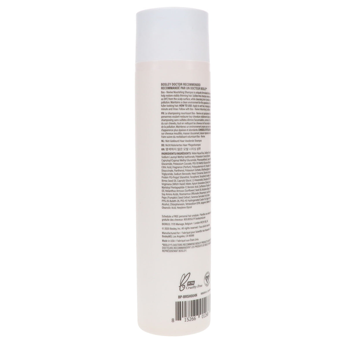 Non Color-Treated Hair Nourishing Shampoo 10.1 oz for Thinning Hair
