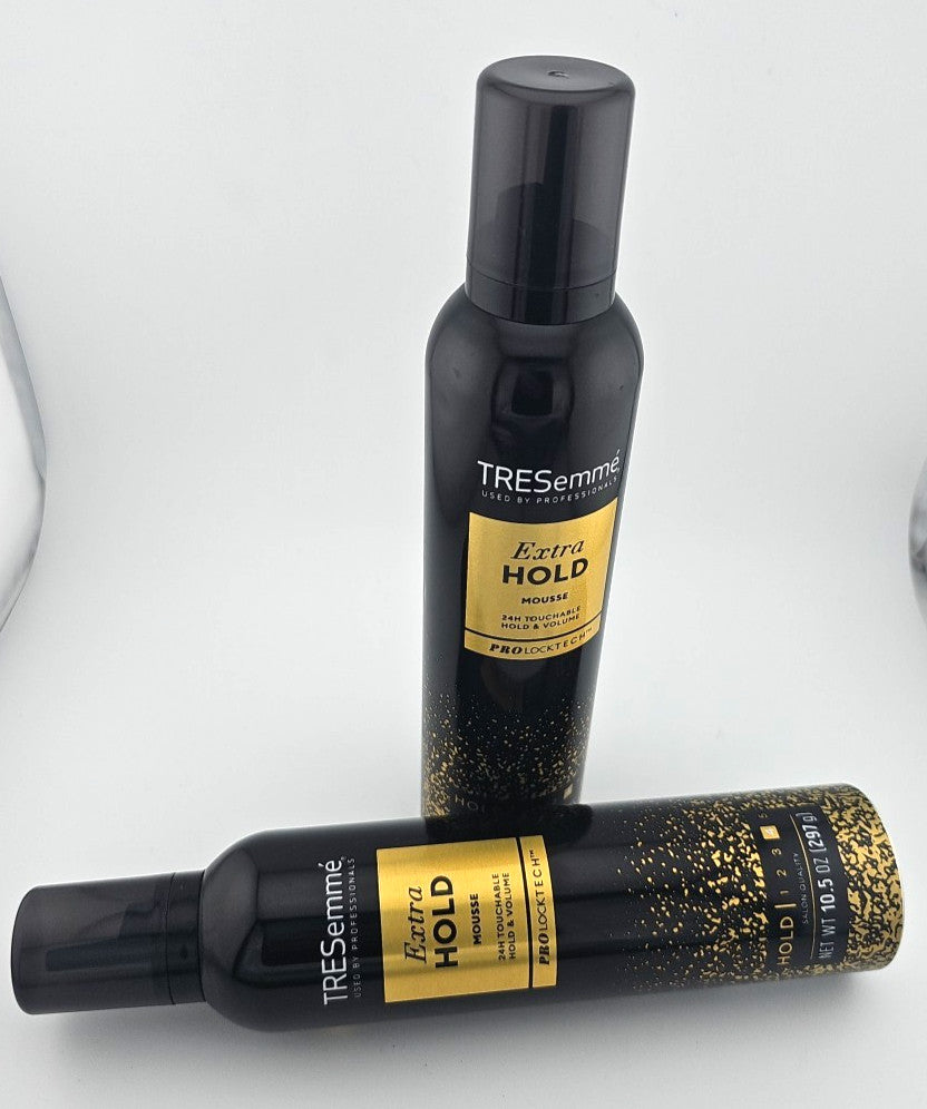 2 Pack Extra Firm Control Hair Mousse - 10.5 oz Salon-Quality Styling