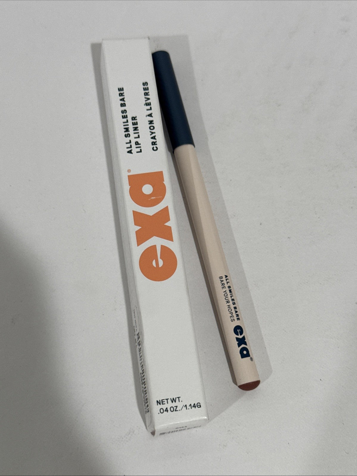 Exa All Smiles Bare Lip Liner - Natural Nude Lip Makeup - 0.04 Oz
