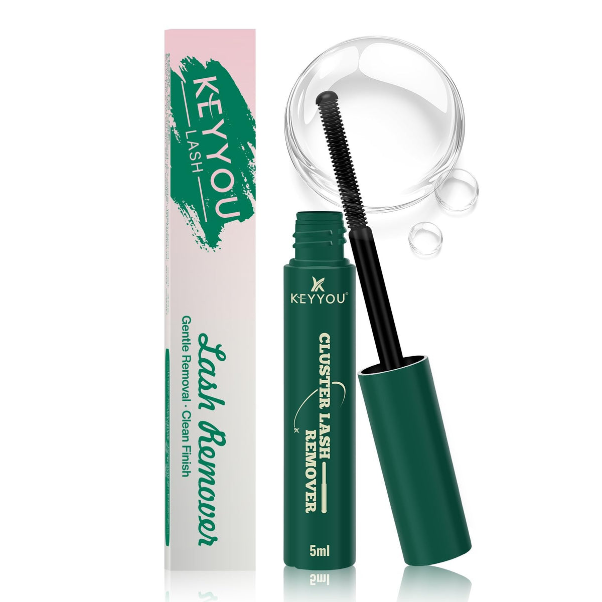 Oil-Based Lash Cluster Remover 5ML - Gentle, Fast, Sensitive Eye Safe