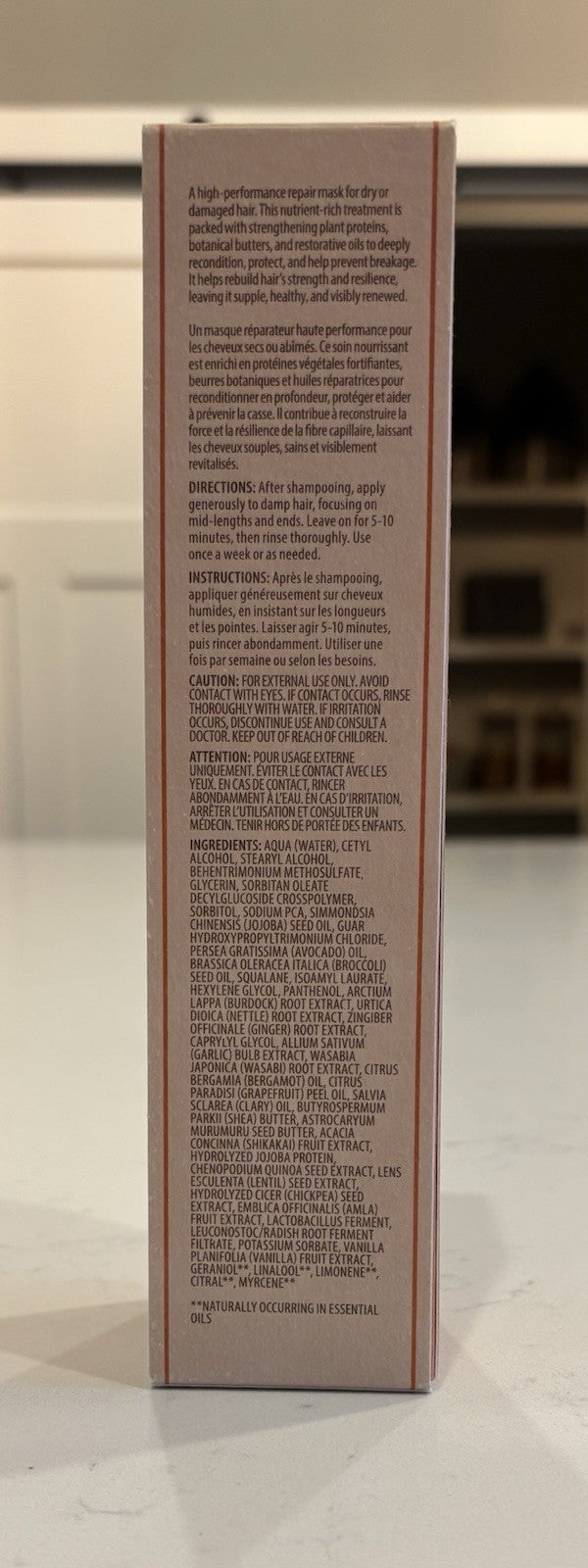 Deep Repair Hair Mask for Damaged Hair - 4.93 oz, Nourishing & Strengthening Treatment