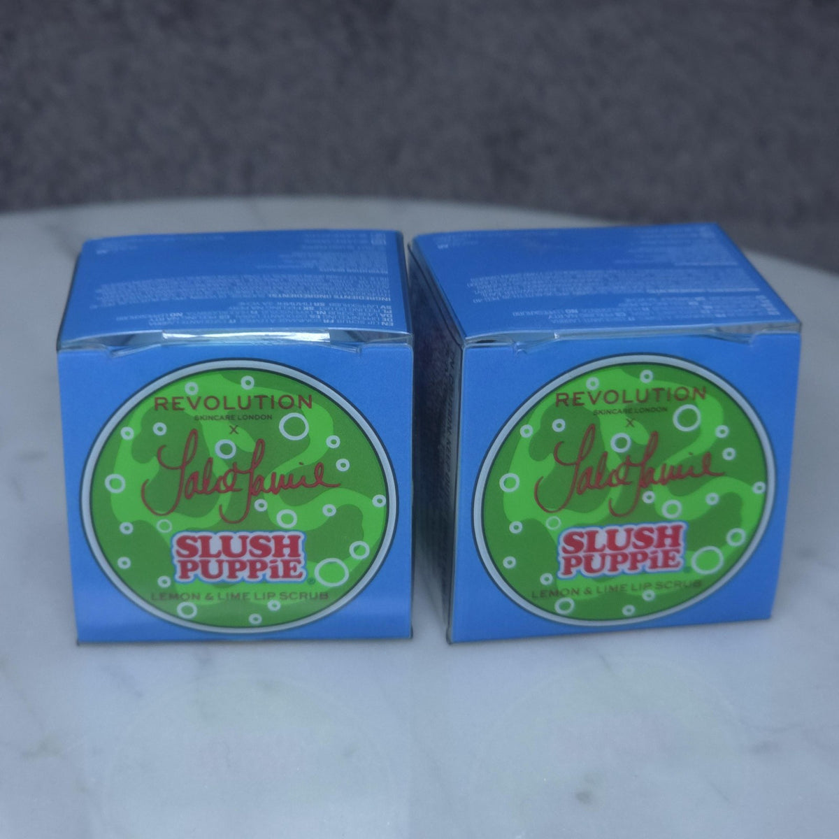 Lip Scrub Set Lemon & Lime Flavors Vegan Women’s Beauty Care