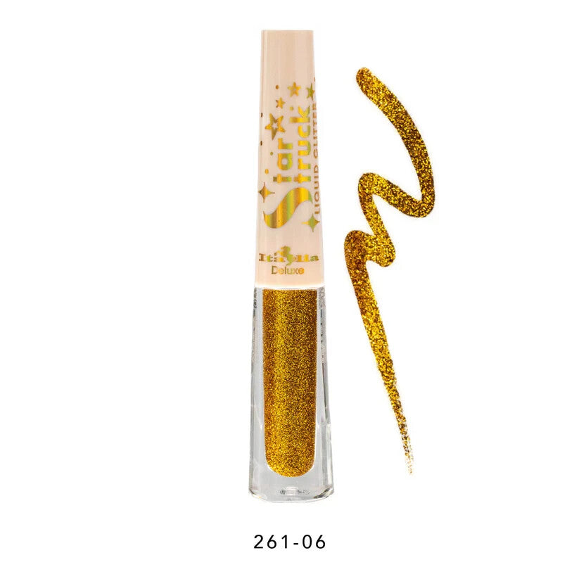 6 Pack Liquid Glitter Eyeliner Set - Star Struck Classic & Dazzling Colors