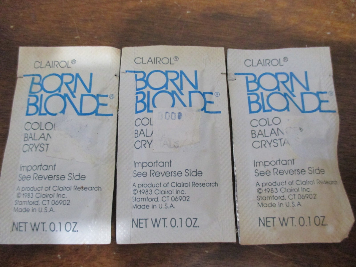 Born Blonde Color Balance Crystals - 3x 0.1 oz Packets