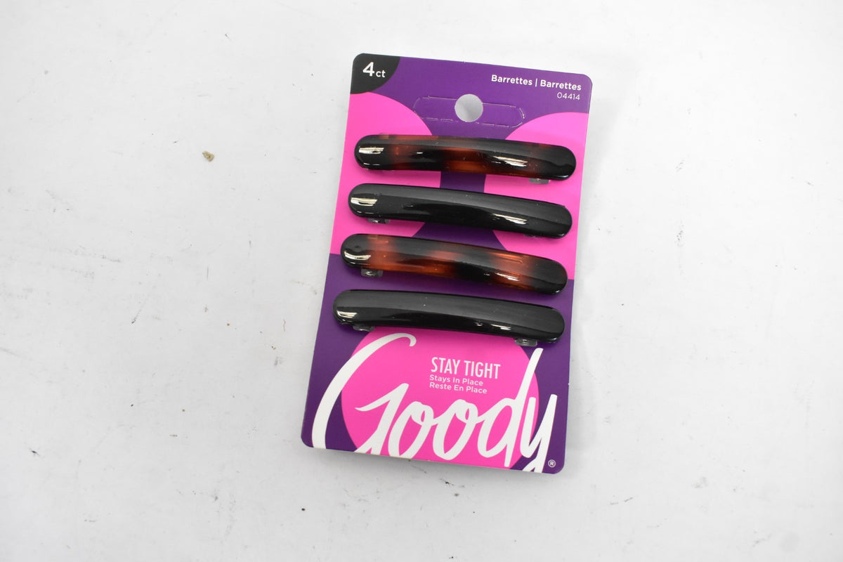 Goody Barrettes Stay Tight 04414 4/Pack 12 Total Assorted