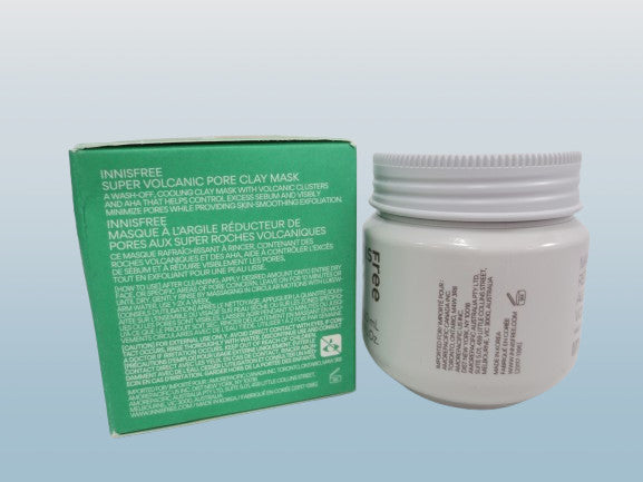 Innisfree Super Volcanic Pore Clay Mask 3.38 oz - 2 Pack