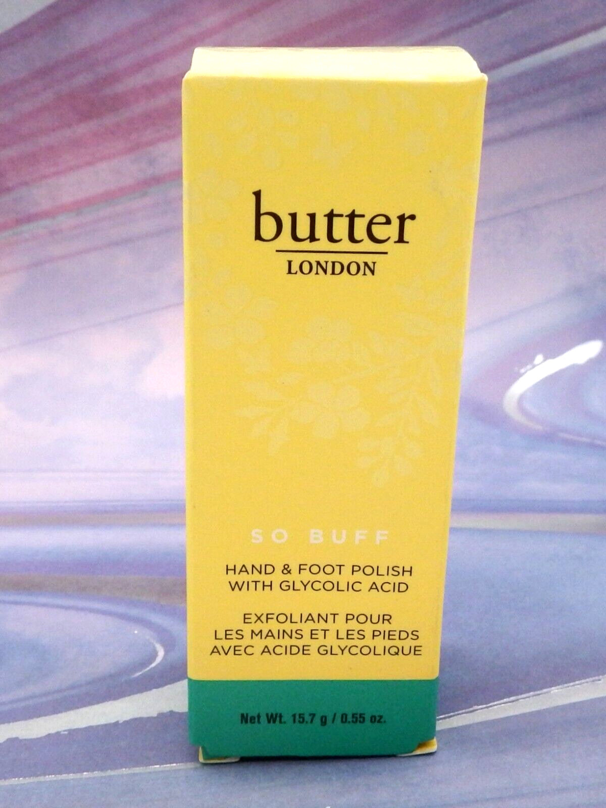 Butter London So Buff Hand and Foot Polish With Glycolic Acid 0.55 oz