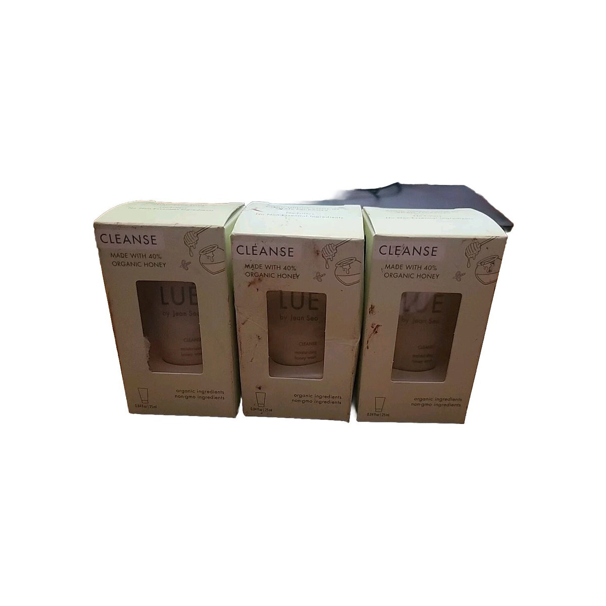 Organic Honey Moisturizing Body Wash - 3 Pack Natural Cleansing
